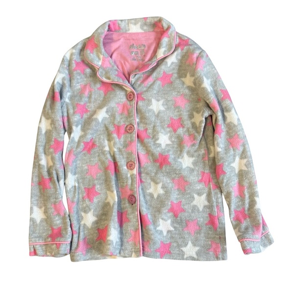 Sleep On It Girls Fleece Pajama Sets Unicorn Star Print Size Small 7/8 - Picture 7 of 7